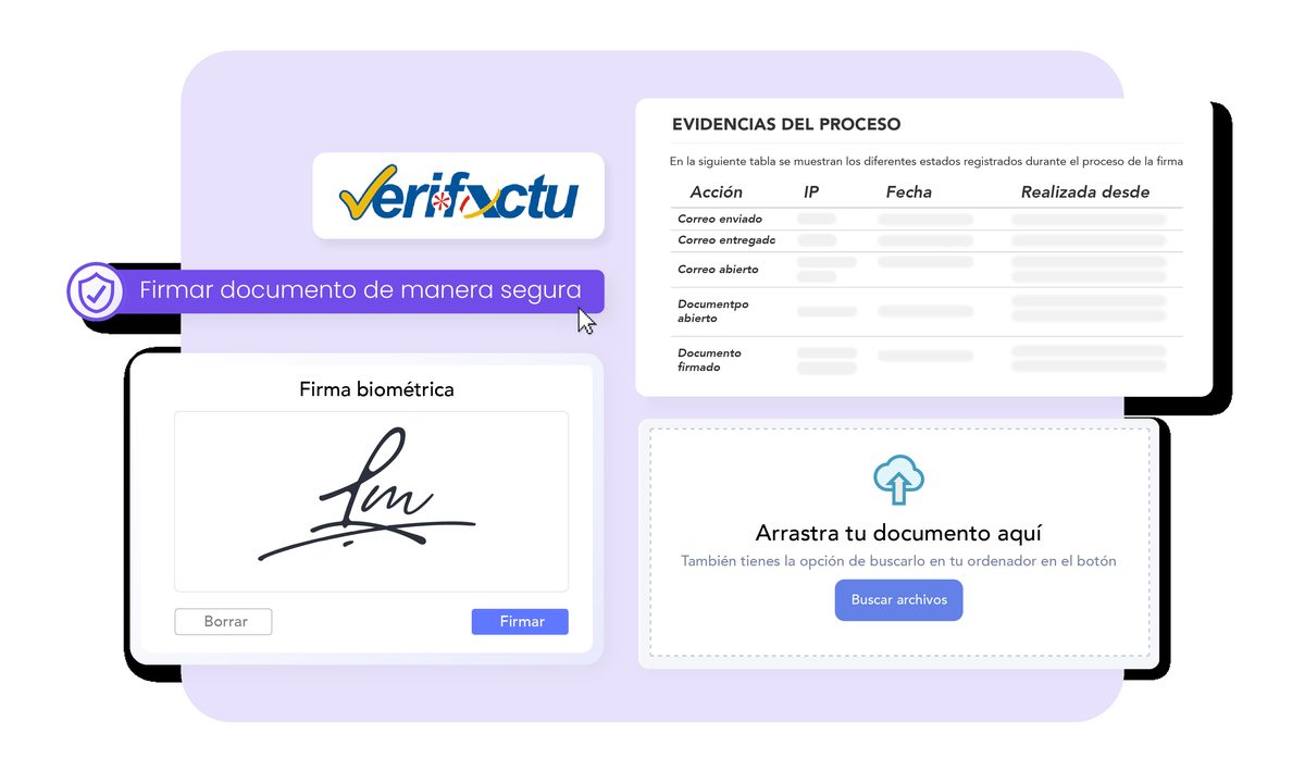 Verifactu, firma biométrica y evidencias del proceso de firma en wiwink