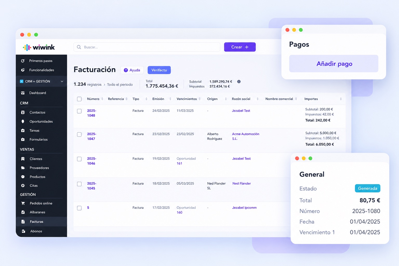 Easy, legal invoicing with wiwink