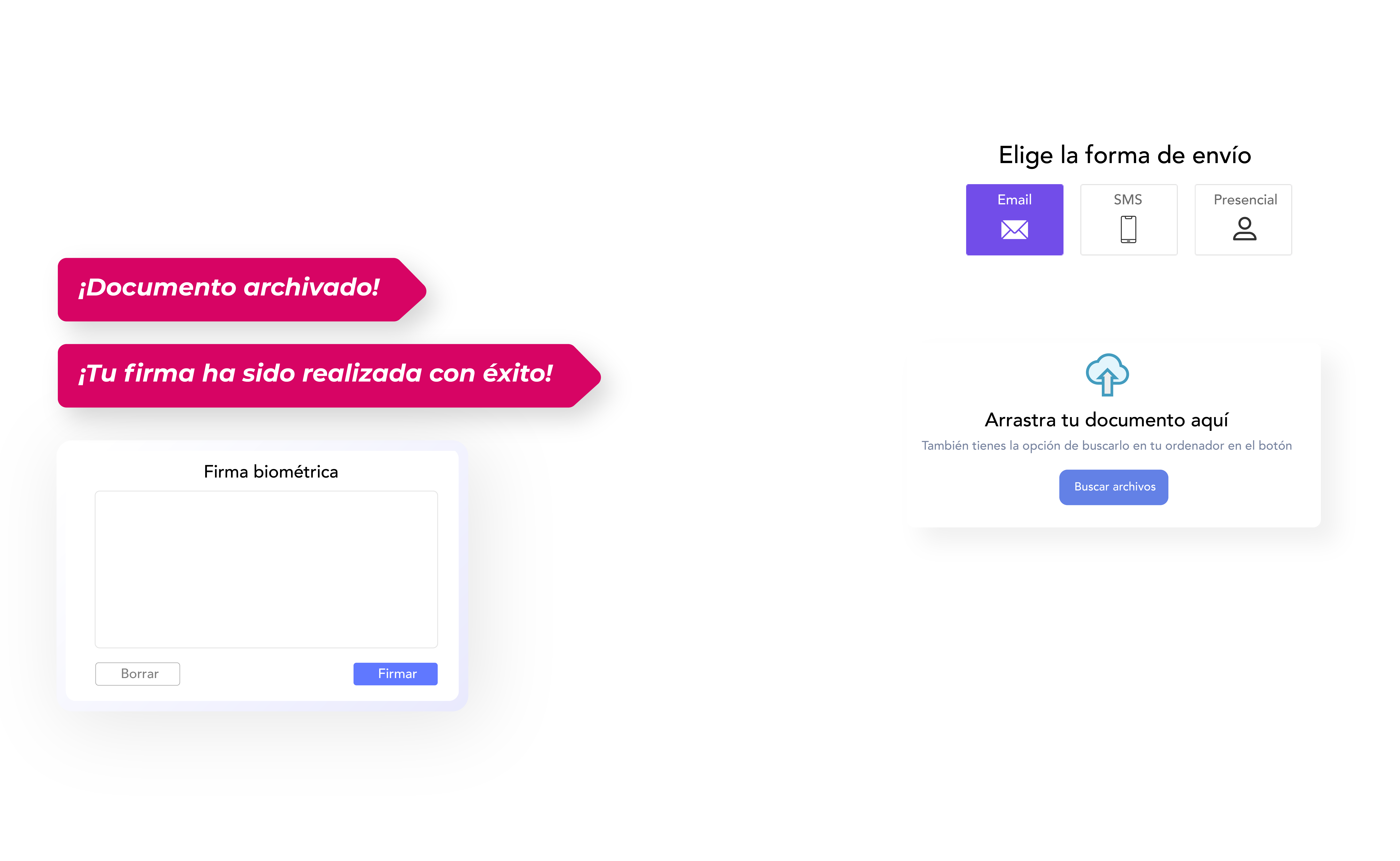 Digital signature in wiwink - Hover