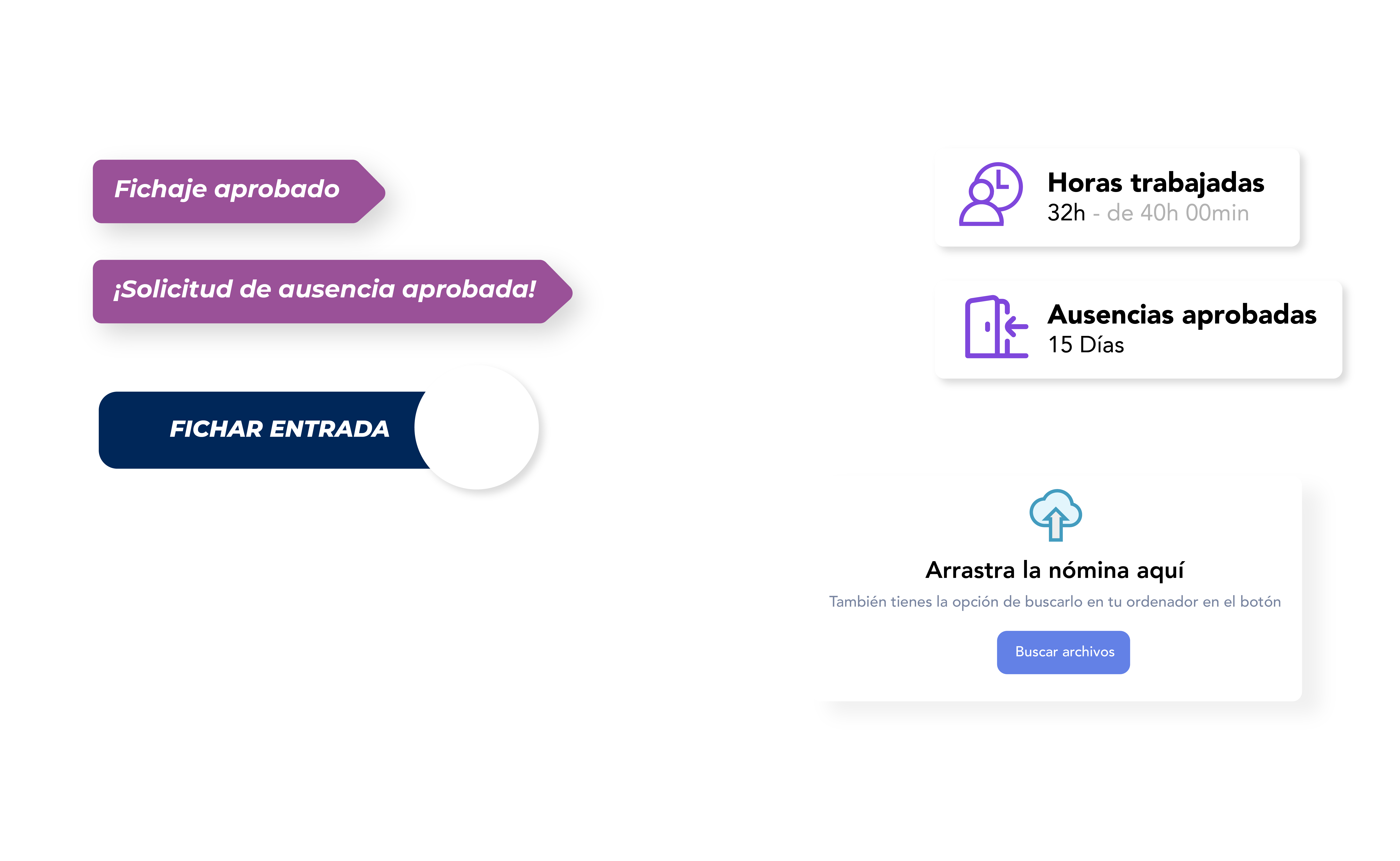 Control horario en wiwink - Hover