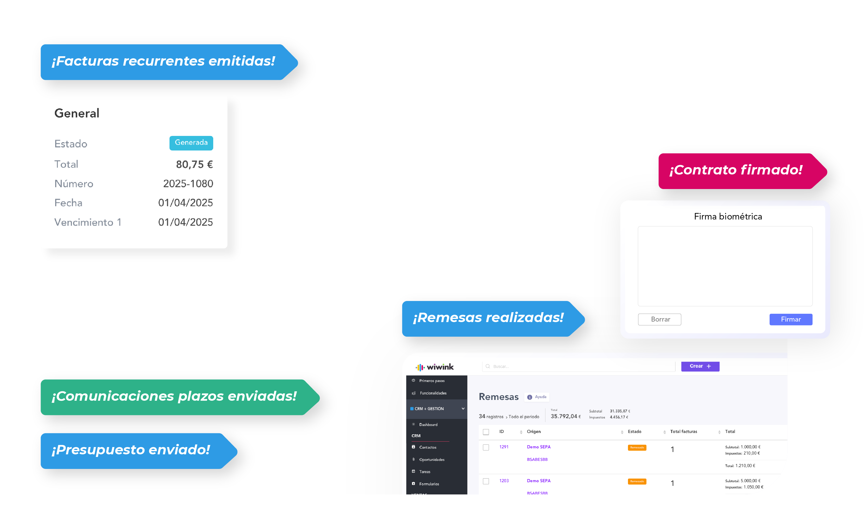 CRM for accountancy and advisory firms - Hover