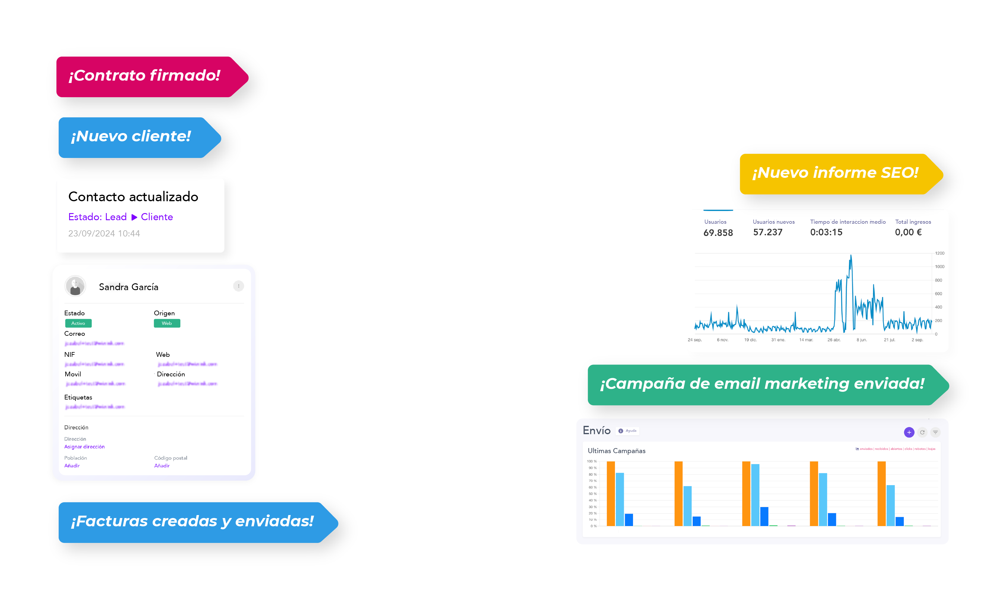 CRM for content creators - Hover