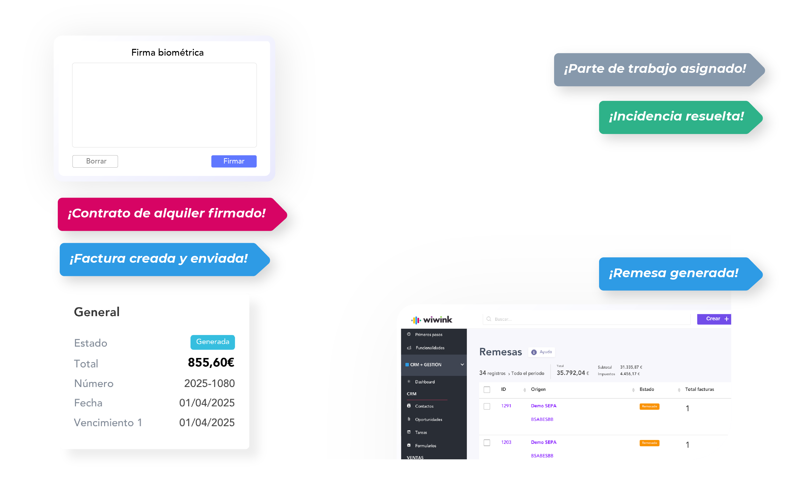 CRM for real estate agencies - Hover