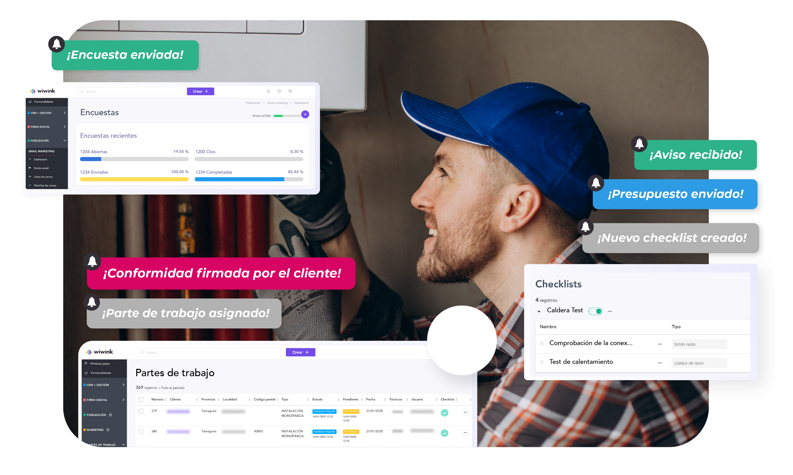 Software CRM para gestión SAT