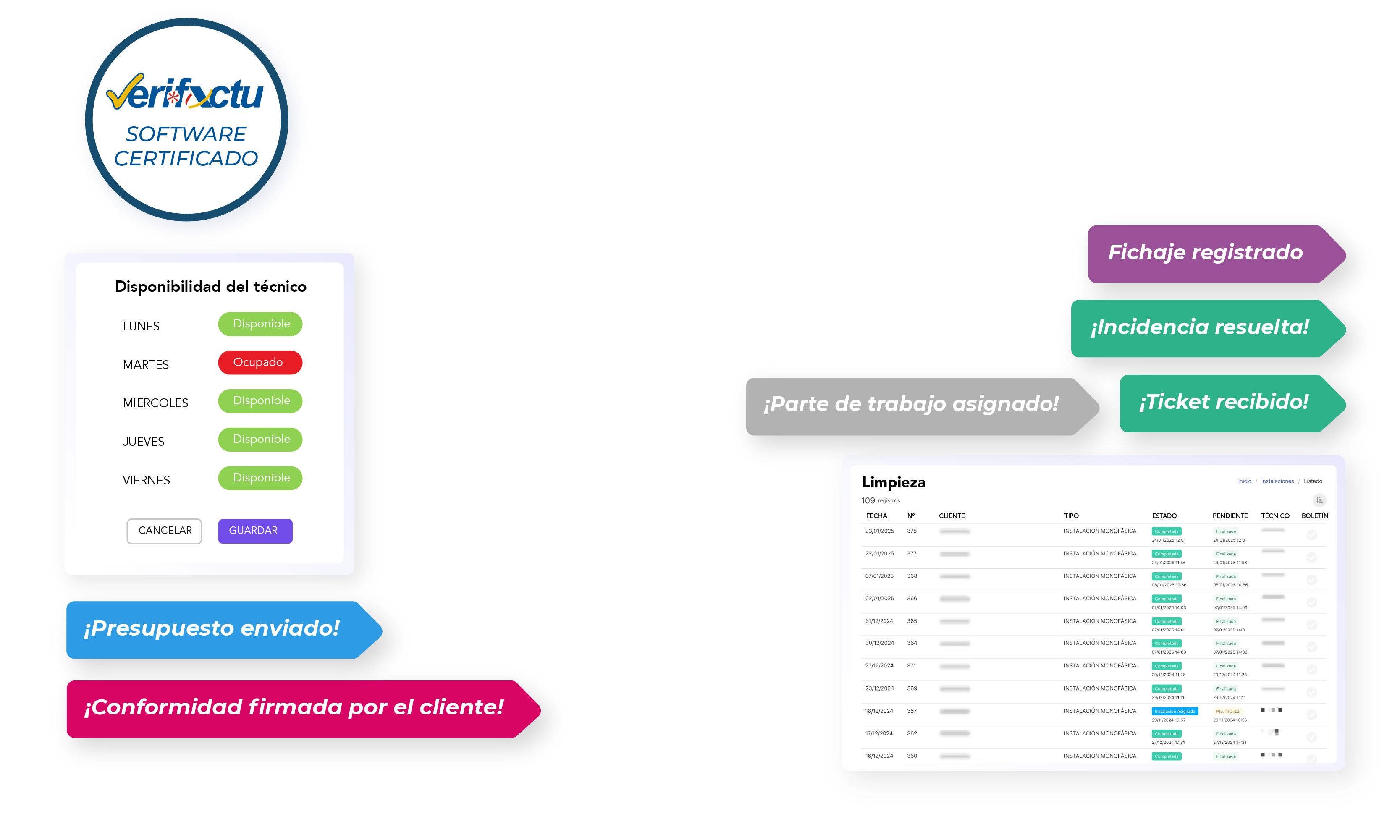 CRM for service companies - Hover