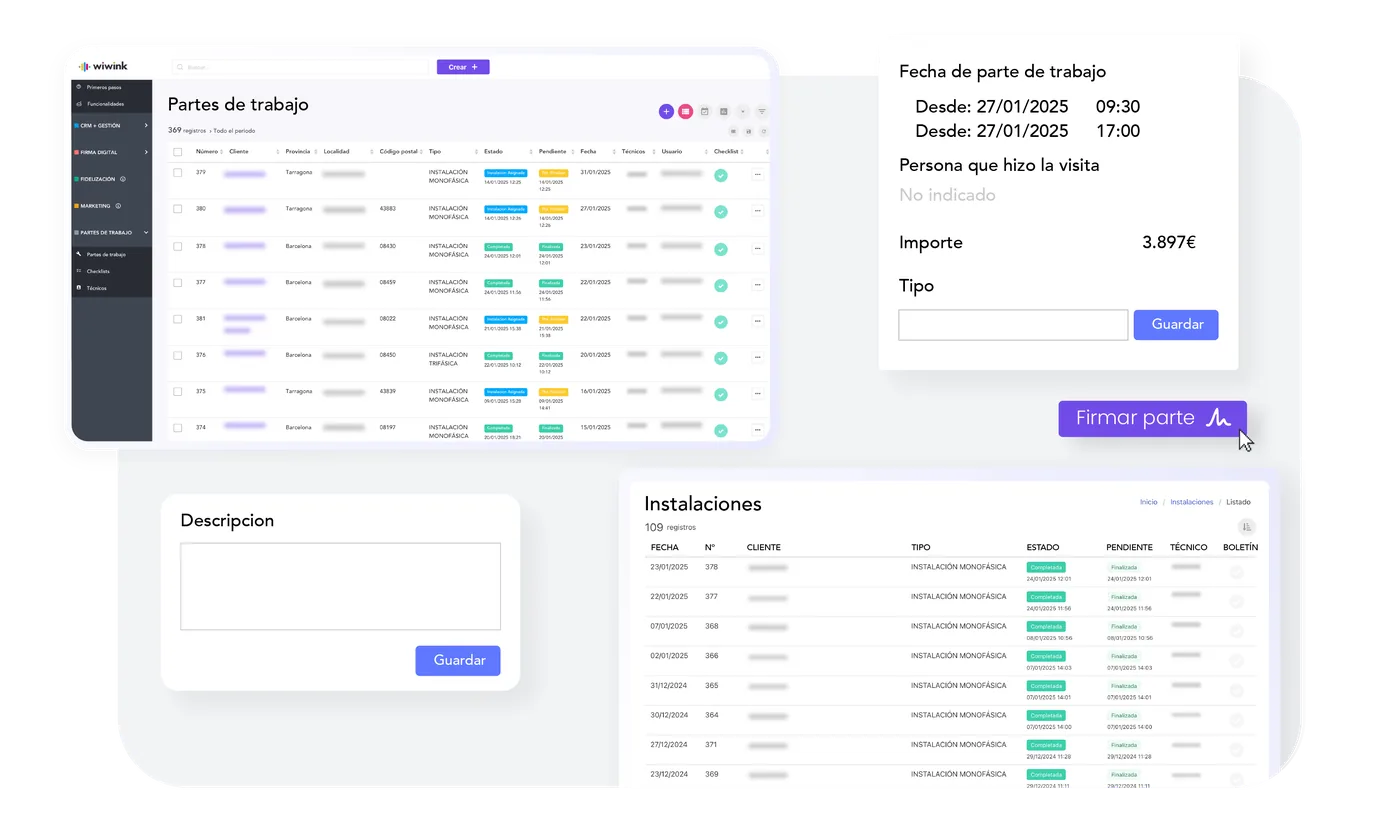 Software CRM startups y emprendedores wiwink